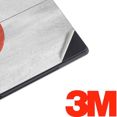 Japanese Flag Distressed Surface Pro 7 Skin